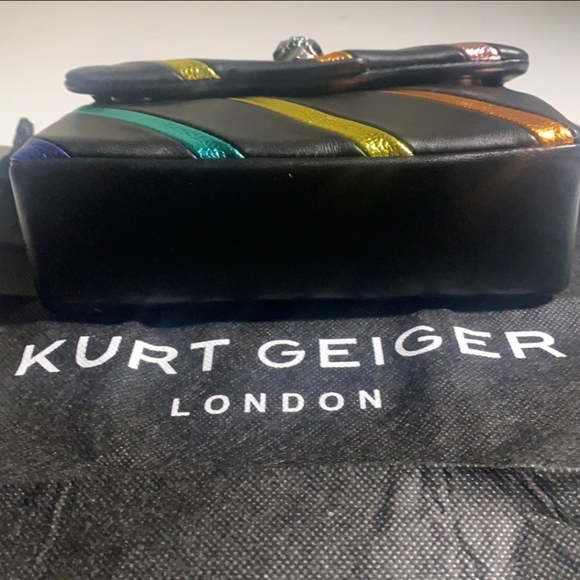- KURT GEIGER LONDON MINI KENSINGTON LEATHER BAG - Picture 4 of 13